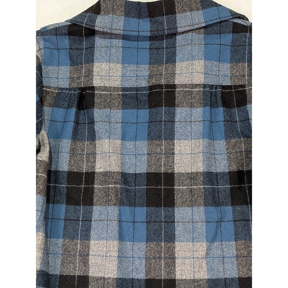 NEW Pendleton Wool Shacket Womens S Lumberjack Blue Coastal Preppy Utility Chore - Picture 4 of 11